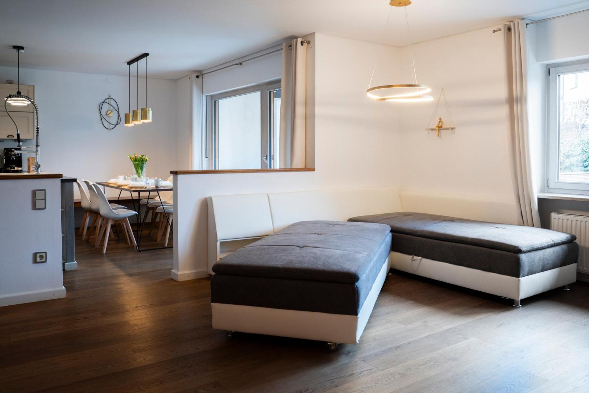 130M2 Loft - Balkon, Smart Tv, Badewanne, Kaffee Apartment Rosenheim Exterior photo