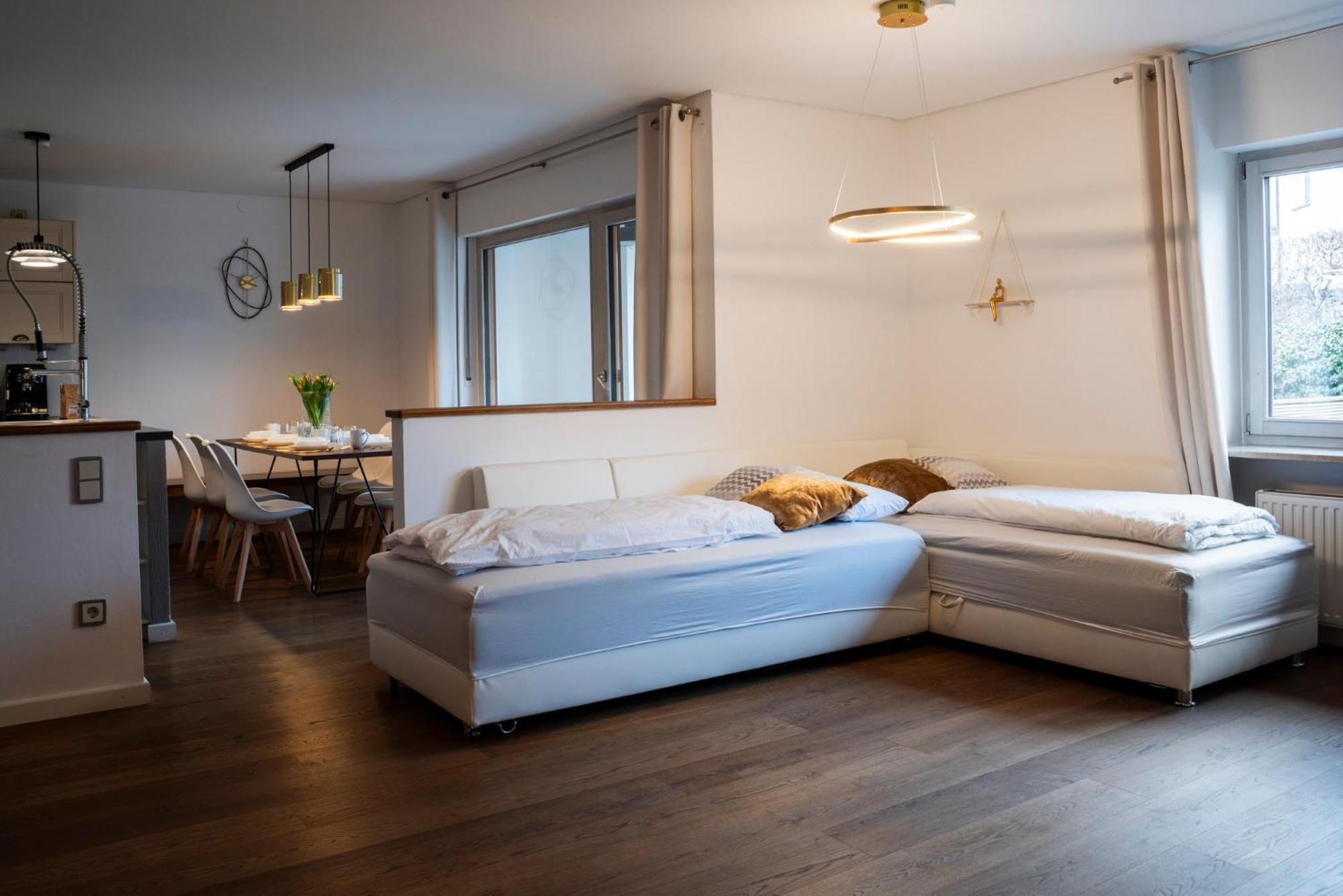 130M2 Loft - Balkon, Smart Tv, Badewanne, Kaffee Apartment Rosenheim Exterior photo